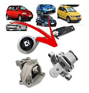 COXIM CÂMBIO MOTOR SUPORTE FOX CROSS SPACE GOL SAVEIRO VOYAGE 08/18 G5/G6/G7 POLO 08/16 08 09 10 11 12 13 14 15 16 17 18 80376
