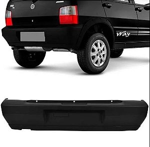 PARACHOQUE PARA-CHOQUE TRASEIRO UNO WAY 06 07 08 09 10 11 PRETO TEXTURIZADO 3241