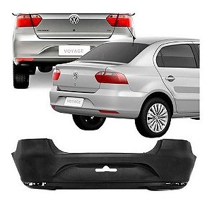PARACHOQUE PARA-CHOQUE TRASEIRO VOYAGE G6 13 14 15 16 17 18 PRETO LISO* 6357