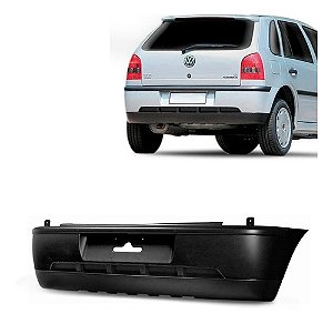 PARACHOQUE PARA-CHOQUE TRASEIRO GOL 99 00 01 02 03 04 05 06 G3 FASE 2 PRETO TEXTURIZADO 6427