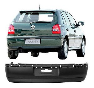 PARACHOQUE PARA-CHOQUE TRASEIRO GOL G3 00 01 02 03 04 05 06 PRETO LISO* 6410