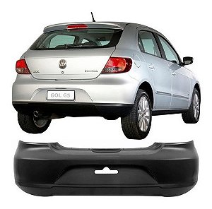 PARACHOQUE PARA-CHOQUE TRASEIRO GOL G5 09 10 11 12 13 PRETO LISO* 6442