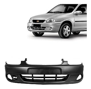 PARACHOQUE PARA-CHOQUE DIANTEIRO CORSA 01 02 03 04 05 06 07 08 09 10 C/F MILHA PRETO LISO 1731