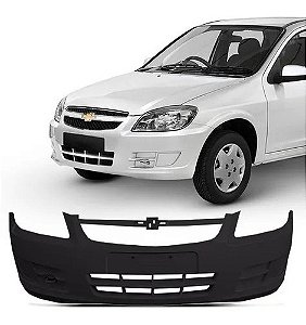 PARACHOQUE PARA-CHOQUE DIANTEIRO CELTA PRISMA 12 13 14 15 16 17 18 19 20 21 22 23 PRETO LISO* 1760
