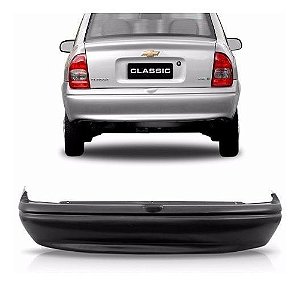 PARACHOQUE PARA-CHOQUE TRASEIRO CORSA SEDAN 96 97 98 99 00 01 02 03 04 05 06 07 08 09 10 11 12 13 CLASSIC PRETO LISO* 1720