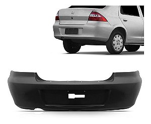 PARACHOQUE PARA-CHOQUE TRASEIRO PRISMA 07 08 09 10 11 12 13 14 PRETO LISO* 1746