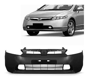 PARACHOQUE PARA-CHOQUE DIANTEIRO CIVIC 06 07 08 PRETO LISO C/RESSALTO C/FURO 8050