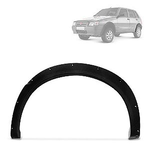 MOLDURA PARALAMA TRASEIRO UNO WAY 06 07 08 09 10 11 12 13 PRETO LADO ESQUERDO (MOTORISTA) 3246