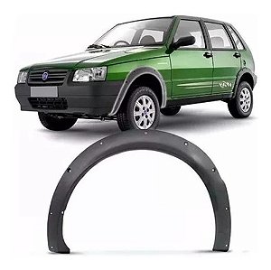 MOLDURA PARALAMA UNO WAY CINZA TEX 08 09 10 11 12 13 14 15 LADO DIREITO (PASSAGEIRO) 3247