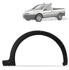 MOLDURA PARALAMA STRADA 02 03 04 05 06 07 08 PRETO LADO ESQUERDO (MOTORISTA) 3411