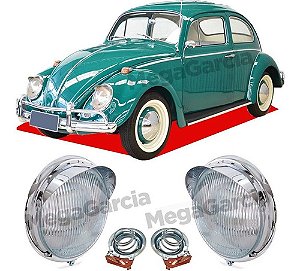 FAROL FUSCA 1200 1300 63/72 63 64 65 66 67 68 69 70 71 72 OLHO DE BOI C/PEST D/E FAV3520A
