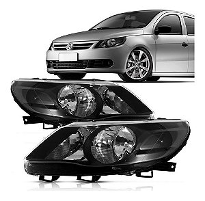 FAROL GOL VOYAGE SAVEIRO G5 08/15 08 09 10 11 12 13 14 15 DUPLO MASC. NEGRA LADO DIREITO (PASSAGEIRO) 3131120