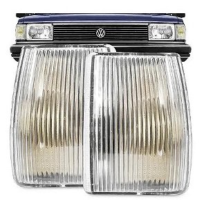 LANTERNA DIANTEIRA PISCA SANTANA 85/90 85 86 87 88 89 90 QUANTUM CRISTAL LADO DIREITO (PASSAGEIRO) 7894915001053 103642