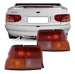 LANTERNA TRASEIRA ESCORT 97/03 97 98 99 00 01 02 03 HATCH CANTO LADO DIREITO (PASSAGEIRO) 14141406