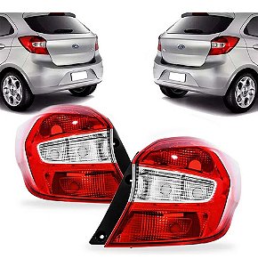 LANTERNA TRASEIRA KA 15/21 15 16 17 18 19 20 21 HATCH LADO DIREITO (PASSAGEIRO) 6160064