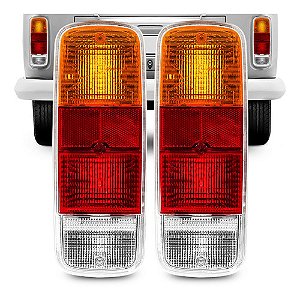 LENTE LANTERNA TRASEIRA KOMBI CLIPER 76/ 76/14 76 77 78 79 80 81 82 83 84 85 86 87 88 89 90 91 92 93 94 95 96 97 98 99 00 01 02 03 04 05 06 07 08 09 10 11 12 13 14 TRICOLOR 21744 UNID.