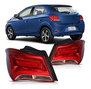 LANTERNA TRASEIRA ONIX LT/LTZ 16/21 16 17 18 19 20 21 BICOLOR LADO ESQUERDO (MOTORISTA) 14143361