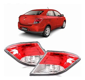 LANTERNA TRASEIRA PRISMA 13/20 13 14 15 16 17 18 19 20 BICOLOR LADO ESQUERDO (MOTORISTA) 6160089