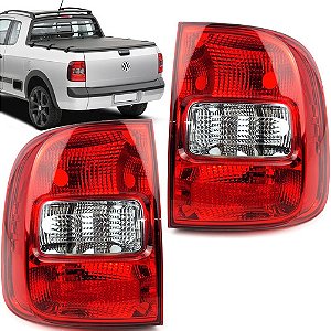 LANTERNA TRASEIRA SAVEIRO G5/G6 08/18 08 09 10 11 12 13 14 15 16 17 18 RUBI CRISTAL LADO ESQUERDO (MOTORISTA) 106722/14141001