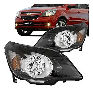 FAROL AGILE MONTANA 10/22 FUME 10 11 12 13 14 15 16 17 18 19 20 21 22 LADO ESQUERDO (MOTORISTA) 14141125 UNID.