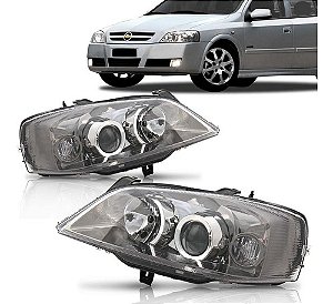 FAROL ASTRA 03/12 03 04 05 06 07 08 09 10 11 12 CROMADO LADO ESQUERDO (MOTORISTA) 1414297 UNID.