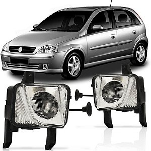 FAROL AUXILIAR MILHA CORSA 03/12 MERIVA 02/14 03 04 05 06 07 08 09 10 11 12 13 14 LADO DIREITO (PASSAGEIRO) 1414306 UNID.