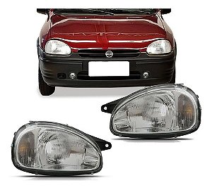 FAROL CORSA 94/99 94 95 96 97 98 99 RAIADO LADO ESQUERDO (MOTORISTA) 222269 UNID.