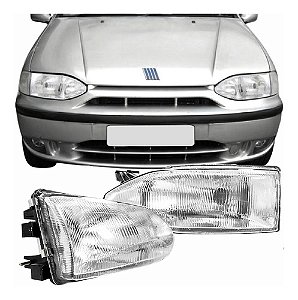 FAROL PALIO SIENA STRADA 96/00 96 97 98 98 99 SIMPLES VIDRO LADO ESQUERDO (MOTORISTA) 222199 UNID.