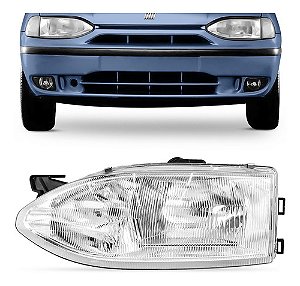 FAROL PALIO SIENA STRADA 96/00 96 97 98 99 00 FOCO DUPLO PLASTICO LADO ESQUERDO (MOTORISTA) 6160017 UNID.