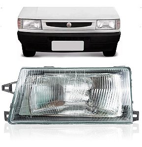 FAROL UNO ELBA FIORINO PREMO 91/03 91 92 93 94 95 96 97 98 99 00 01 02 03 04 LADO ESQUERDO (MOTORISTA) VC727E UNID.