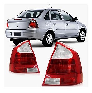 LANTERNA TRASEIRA CORSA 03/12 03 04 05 06 07 08 09 10 11 12 SEDAN RE CRISTAL LADO DIREITO (PASSAGEIRO) 1414513 UNID.