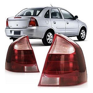 LANTERNA TRASEIRA CORSA 03/12 03 04 05 06 07 08 09 10 11 12 SEDAN RE ROSE LADO DIREITO (PASSAGEIRO) 1414515 UNID.