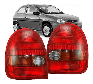 LANTERNA TRASEIRA CORSA 94/99 94 95 96 97 98 99 2 PORTAS TRICOLOR LADO ESQUERDO (MOTORISTA) CF311540 UNID.