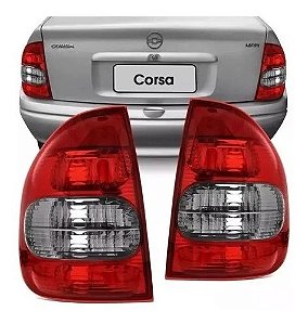 LANTERNA TRASEIRA CORSA CLASSIC SEDAN 00/10 00 01 02 03 04 05 06 07 08 09 10 FUME LADO ESQUERDO (MOTORISTA) COFRAN CF309790 UNID.