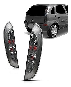 LANTERNA TRASEIRA CORSA HATCH 03/12 03 04 05 06 07 08 09 10 11 12 FUME LADO ESQUERDO (MOTORISTA) 6160057 UNID.