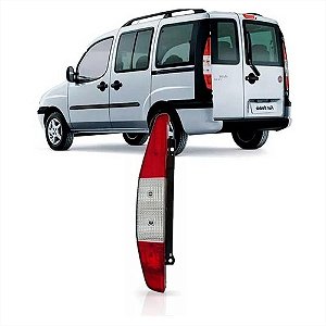 LANTERNA TRASEIRA DOBLO 01/09 01 02 03 04 05 06 07 08 09 10 LADO ESQUERDO (MOTORISTA) 610365 UNID.