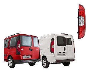 LANTERNA TRASEIRA FIORINO 14/22 DOBLO 10/22 10 11 12 13 14 15 16 17 18 19 20 21 22 RUBI LADO ESQUERDO (MOTORISTA) 258922 UNID.