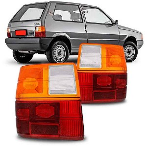 LENTE LANTERNA TRASEIRA UNO 84/03 84 85 86 87 88 89 90 91 92 93 94 95 96 97 98 99 00 01 02 03 04 TRICOLOR LADO ESQUERDO 253112 UNID.