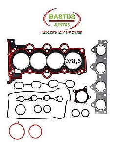 KIT JUNTA CABEÇOTE TAMPA VALVULA COLETOR ADMISSÃO CARTER RETENTOR HYUNDAI HB20 HB20S HB20X 1.6 16V 15/20 VELOSTER 11/14 CRETA 17/21 ELANTRA KIA SOUL 09/13 CERATO 08/13 08 09 10 11 12 13 14 15 16 17 18 19 20 21 GEN VENGA 1512187PK