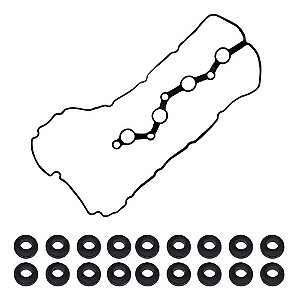 KIT JUNTA CABEÇOTE TAMPA VALVULA COLETOR ADMISSÃO CARTER RETENTOR HYUNDAI CRETA 2.0 17/21 ELANTRA 11/18 IX35 10/22 SANTA FÉ 11/12 SONATA 07/14 KIA CARENS CERATO 10/13 MAGENTIS 06/10 OPTIMA 12/16 SORENTO 09/22 SPORTAGE 12/16 ASX 10/20 ELANTRA 17/18 MITSUBISHI LANCER 11/19 OUTLANDER 09/22 SONATA 11/14 07 08 09 10 11 12 13 14 15 16 17 18 19 20 21 22 151780012BN