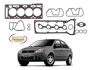 KIT JUNTA CABEÇOTE TAMPA VALVULA COLETOR ADMISSÃO CARTER RETENTOR FIESTA 01/14 1.4/1.6/1.8 ZETEC/ROCAM FOCUS 03/09 1.6/1.8 8V ZETEC/ROCAM 1.4/1.6 KA 01/14 1.6/1.8 8V 01 02 03 04 05 06 07 08 09 10 11 12 13 14 (JTA. CABECOTE PADRÃO) 131247PK