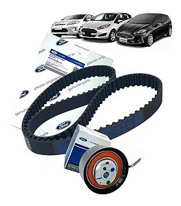 KIT ESTICADOR CORREIA DENTADA NEW FIESTA 1.6 16V 13/18 FOCUS 1.6 16V 13/19 ECOSPORT 12/17 1.6 16V 5M5G6K254BA + 12 13 14 15 16 17 18 19 20 21 22 117SP+220HT/CT881
