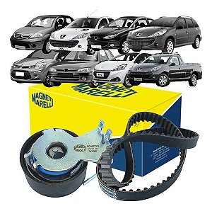 KIT ESTICADOR CORREIA DENTADA C3 1.4 8V 03/20 206 1.4 8V 04/20 207 1.4 8V 04/20 HOGGAR 1.4 8V 09/20 03 04 05 06 07 08 09 10 11 12 13 14 15 16 17 18 19 20 9642929880 + CT718