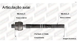 BARRA BRAÇO AXIAL UNO FIORINO 11/13 MOBI 17/23 GRAND SIENA 12/21 PALIO 12/17 11 12 13 14 15 16 17 18 19 20 21 22 23 AMD27014/680382/JARB0009/17011007 MACHO