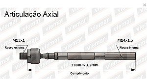 BARRA BRAÇO AXIAL BERLINGO 98/07 XSARA PICASSO 99/12 ZX 91/98 PARTNER 98/08 91 92 93 94 95 96 97 98 99 00 01 02 03 04 05 06 07 08 09 10 11 12 AMD17802/680119 MACHO