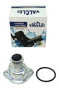 FLANGE ENTRADA AGUA CABECOTE CARCAÇA GOL VOYAGE PARATI SAVEIRO SANTANA QUANTUM 94/02 QUADRADO BOLA G2/G3 1.6/1.8 AP 94 95 96 97 98 99 00 01 02 AMD26179/VC-131