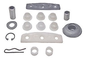 KIT TRAMBULADOR COMPLETO ALAVANCA TRAMBULADOR CÂMBIO FORD CORCEL II/2 78/81 BELINA II/2 DEL REY 83/91 78 79 80 81 82 83 84 85 86 87 88 89 90 91 KC20439