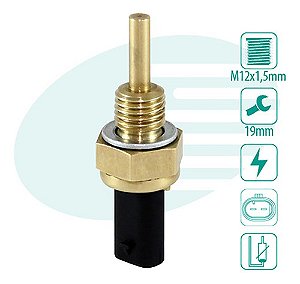 SENSOR TEMPERATURA RADIADOR ONIX PRISMA 1.0/1.4 8V 13/19 13 14 15 16 17 18 19 836/MTE4221