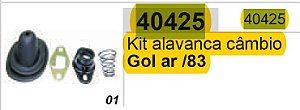 KIT ALAVANCA TRAMBULADOR CÂMBIO MARCHA GOL 83/86 83 84 85 86 AR KC40425