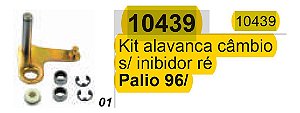 KIT ALAVANCA TRAMBULADOR CÂMBIO MARCHA PALIO SIENA STRADA 96/99 96 97 98 99 KC10439